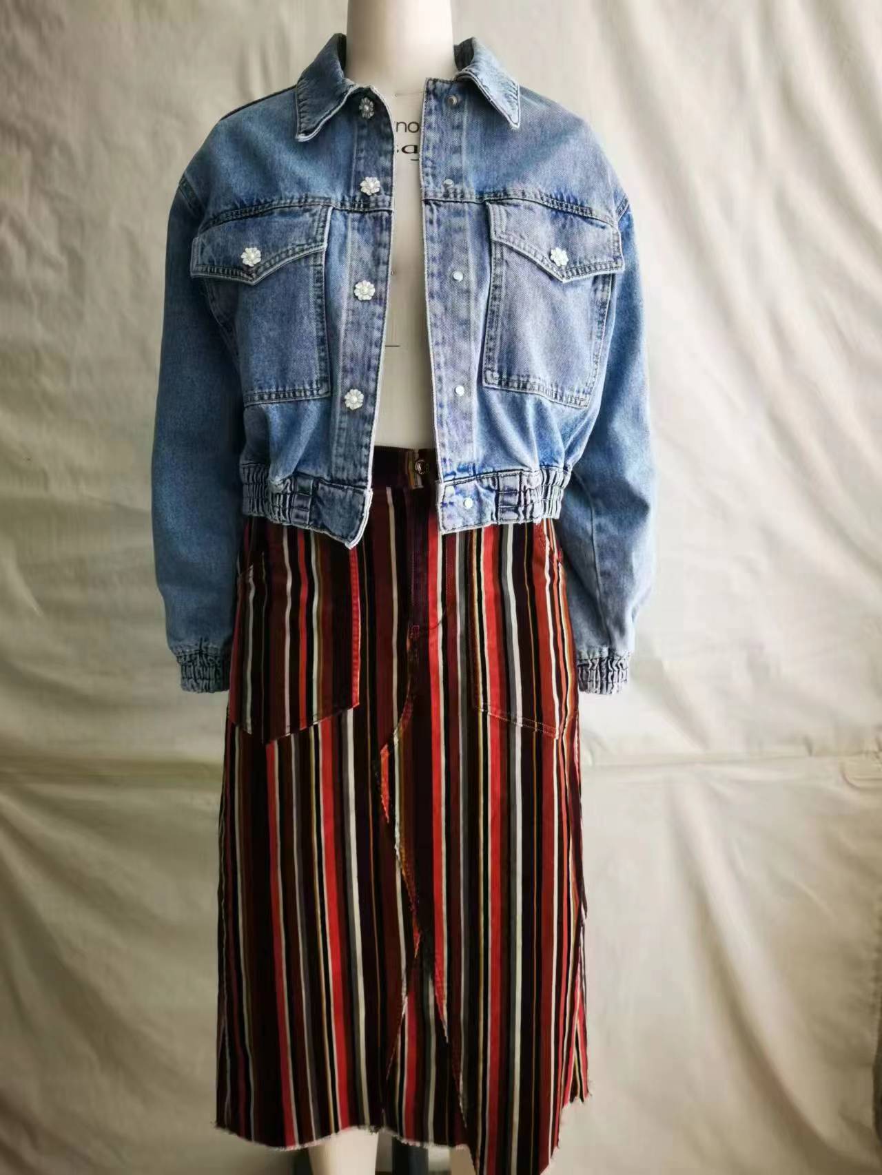 DENIM JACKET、CORDUROY DRESS_青島紡聯集團進出口有限公司